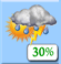 Saturday: Chance Showers And Thunderstorms