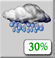 Wednesday: Chance Rain Showers then Chance Showers And Thunderstorms